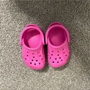 Baby girl crocs